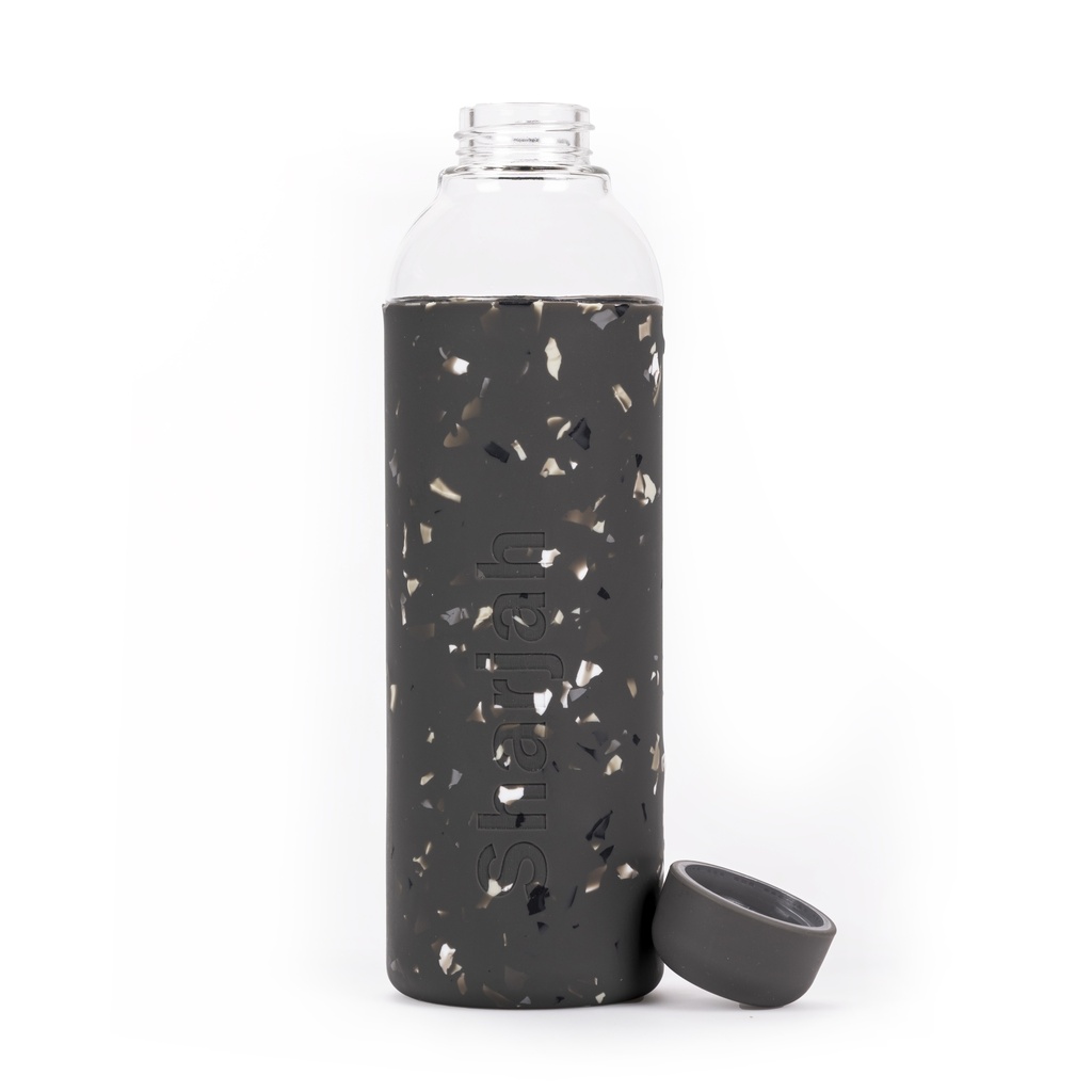 Water Bottle - Terrazzo Charcoal