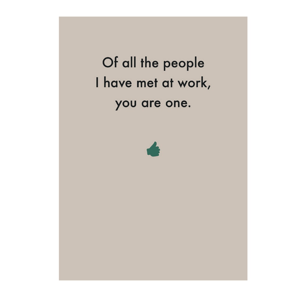 Greeting Card - People at work