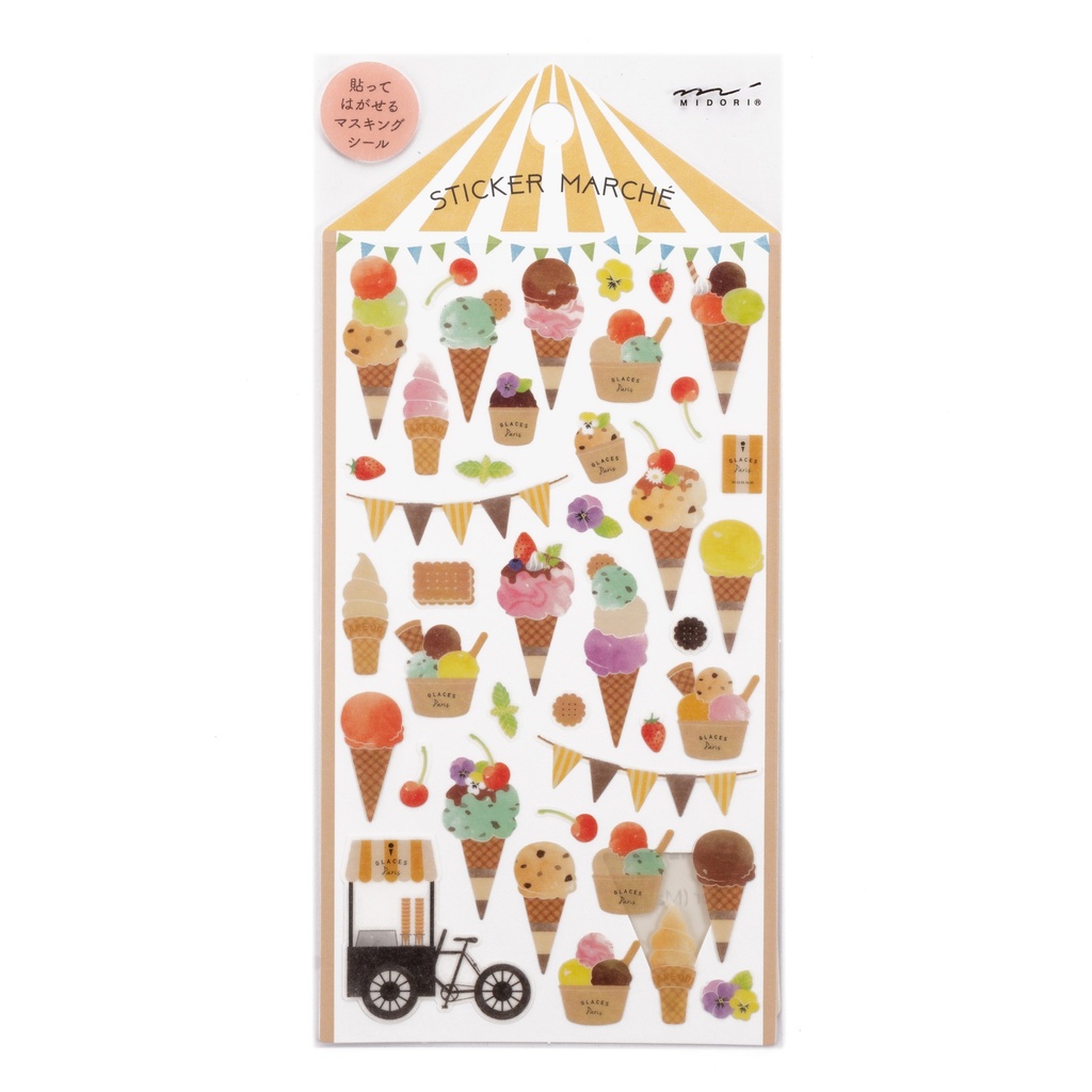 Sticker Collection - Marché Ice Cream