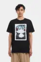 Qasimi - JE22 HAMZAH Loose Fit Graphic T-Shirt (Black)