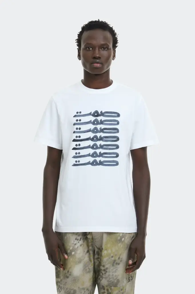 QASIMI - JE31 HOUARI Regular Fit T-Shirt (White) 