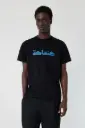 QASIMI - JE14 HOUARI Calighraphy T-Shirt Regular Fit (Black)  
