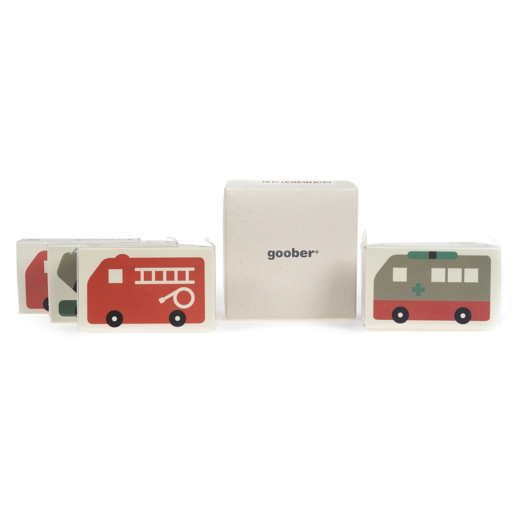 Crayon Block Car (Set of four)