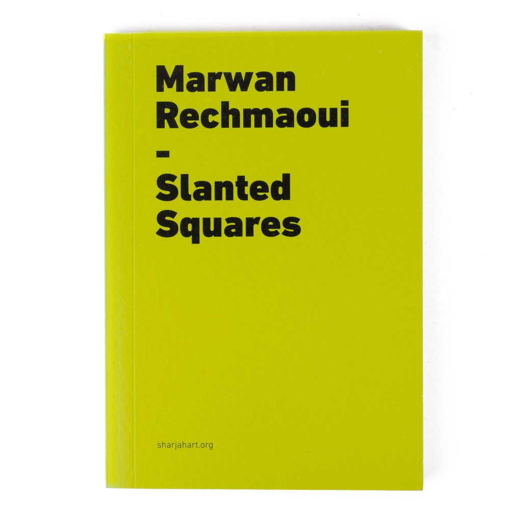 Marwan Rechmaoui: Slanted Squares (booklet)