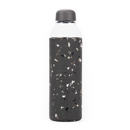 [w&p] Terrazzo Charcoal Water Bottle