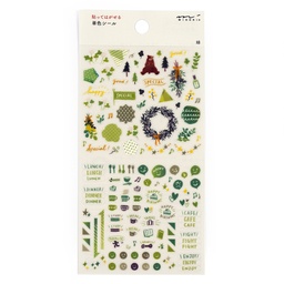 [Designphil] Sticker Collection - Colour Green