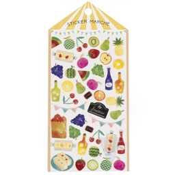 [Designphil] Sticker Collection - Marché Fruit