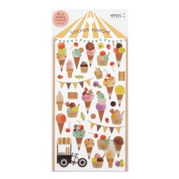 [Designphil] Sticker Collection - Marché Ice Cream