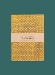 [Little Majlis] A5 Notebook gatefold, Ghutra, Gold