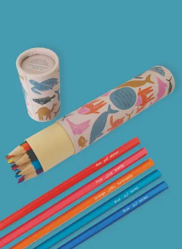 [Little Majlis] Coloured Pencil Set, Arabian Wildlife